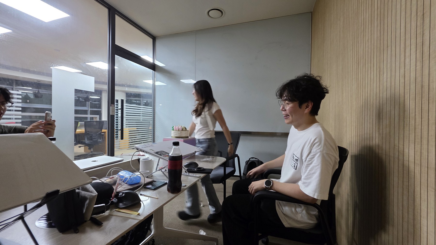 Yului Jeong and Team BDOT at the August 20 meeting